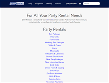 Tablet Screenshot of differrentals.com